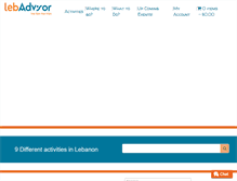 Tablet Screenshot of lebadvisor.com